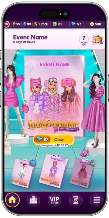 Main screen